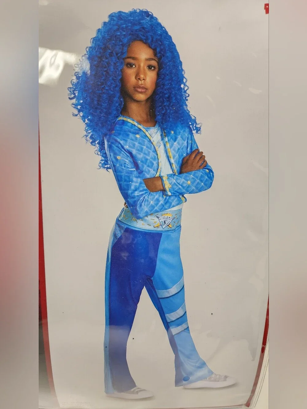 M (8-10) Chloe Blue Halloween Costume Girl Disney Descendants 4 New